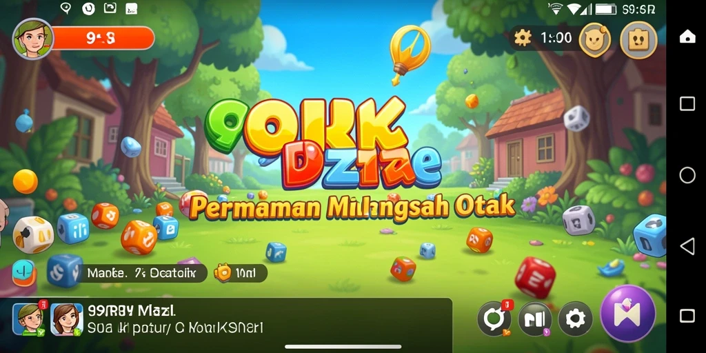 Tangkapan layar gameplay 99RK yang menunjukkan keseruan teka-teki.