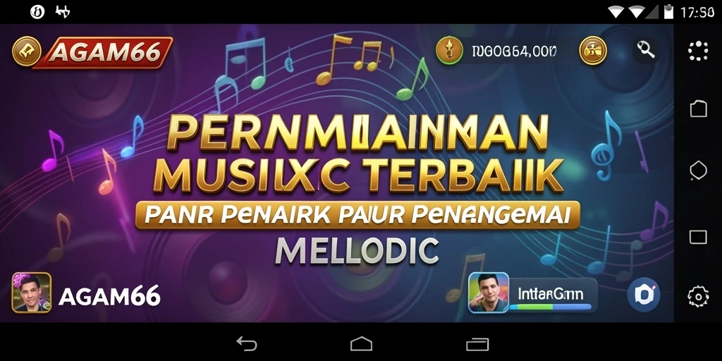 Tampilan gameplay AGAM66 yang penuh warna dan interaktif.