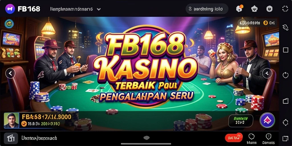 Tampilan gameplay FB168 yang menarik dan interaktif dalam permainan Kasino.