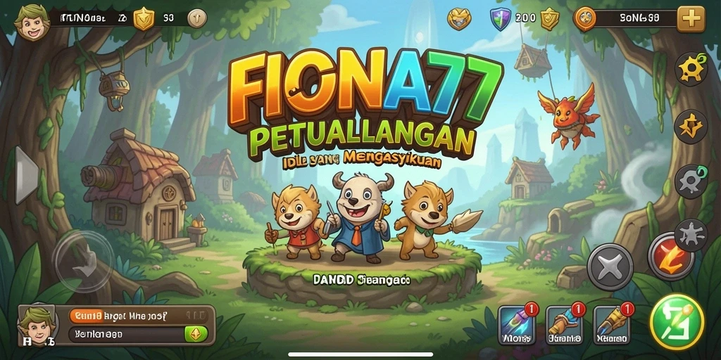 Tampilan menarik gameplay Idle FIONA77 yang memikat.