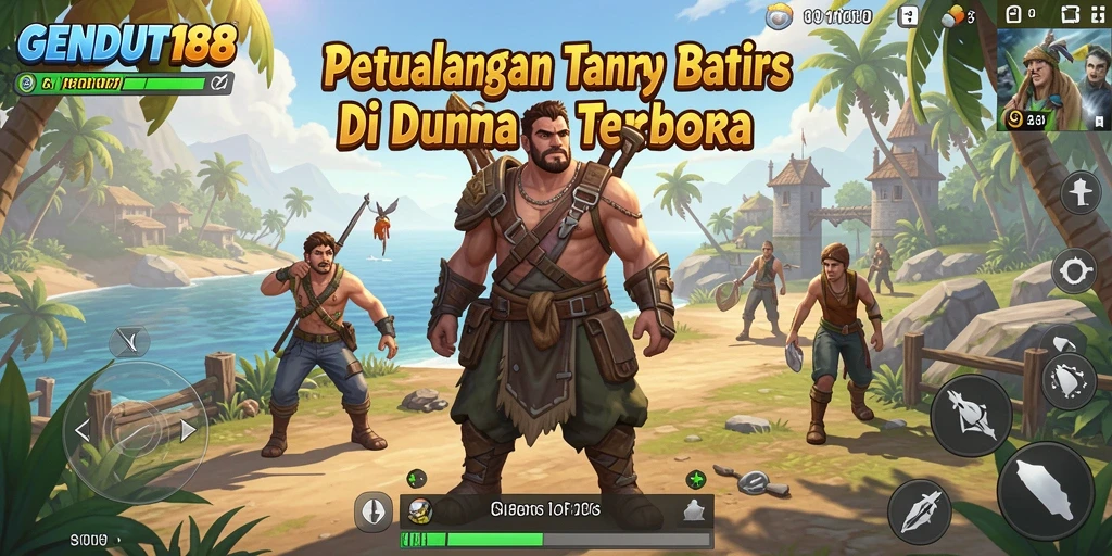 Gameplay GENDUT188 yang menakjubkan dalam dunia terbuka.