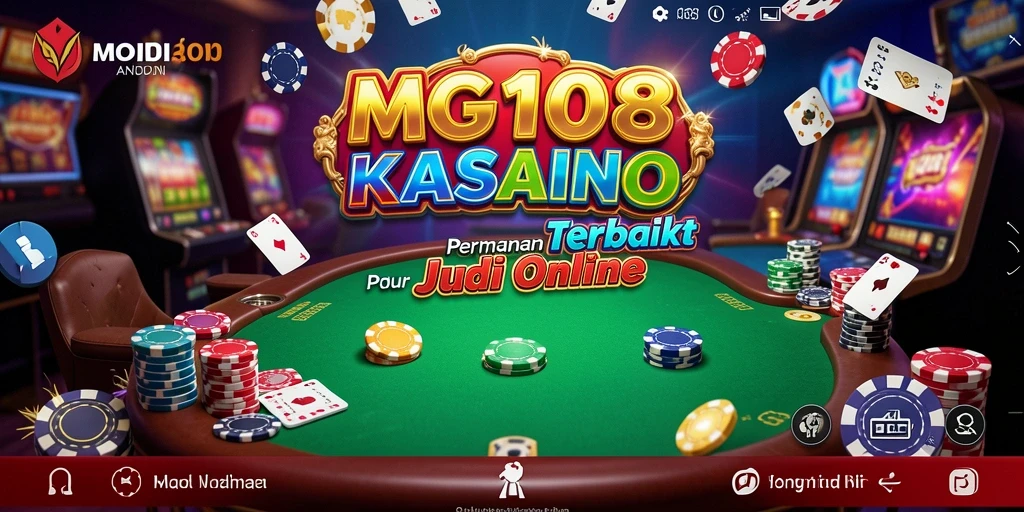 Tampilan gameplay seru MG108 dengan berbagai permainan Kasino yang menarik.