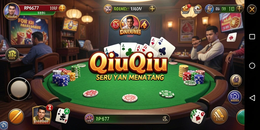 Screenshot RP6677 menampilkan suasana permainan yang seru dan kompetitif.