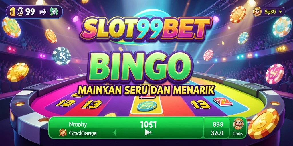 Tampilan gameplay seru dari SLOT99BET yang menggambarkan keseruan bermain Bingo.